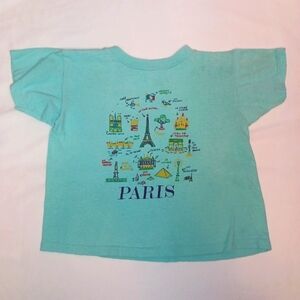 Vintage Children's Paris Tshirt.